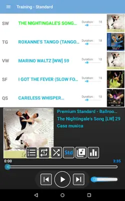 TrainingMusicPlayer android App screenshot 5