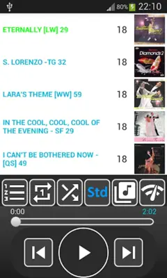 TrainingMusicPlayer android App screenshot 8